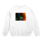 少女絆創膏の夕べ Crew Neck Sweatshirt