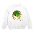 kimchinのリアルアマガエル Crew Neck Sweatshirt