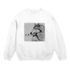  HAPPY OHARU Design2のA.N.I.M.A.L~狼~sweat Crew Neck Sweatshirt