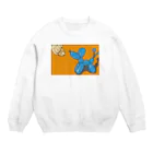 YUCK! THIS SUCKS!!のGOOD　BOY（BLUE) Crew Neck Sweatshirt