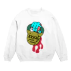 zombie trainingのzombie training Crew Neck Sweatshirt