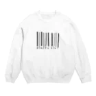 きういーずしょっぷのkimi to kiwi (バーコード) Crew Neck Sweatshirt