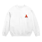 よしだのたこさんウインナー Crew Neck Sweatshirt