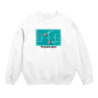 川野隆司のTHE BALL IS ALIVE! Crew Neck Sweatshirt