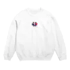 ゆぴ〜のかっぽー Crew Neck Sweatshirt