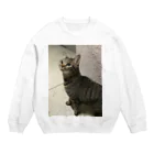 みぃにゃんのどうしたみぃにゃん Crew Neck Sweatshirt