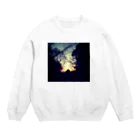 地味子ハゲ(　˙灬˙　三　˙灬˙　)の▲ Crew Neck Sweatshirt