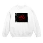 Kousei higashiの紅 Crew Neck Sweatshirt