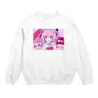 きあとのStrawberry Time+. Crew Neck Sweatshirt