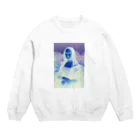 ミンのショッィングモナリザ Crew Neck Sweatshirt