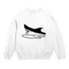 Keitaのサメサーフィン Crew Neck Sweatshirt