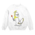 woiogの天使のオヤジシリーズ Crew Neck Sweatshirt