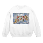 MOEKO Japanの天使 in the sky Crew Neck Sweatshirt