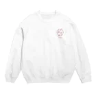 #BC8f8fの#BC8f8f　ワンポイント（EMOseries) Crew Neck Sweatshirt