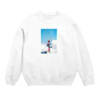 pororimaruのハナとソラと Crew Neck Sweatshirt