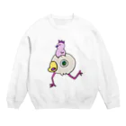 世紀末事件ののりものとほんたい Crew Neck Sweatshirt