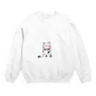 まむの特技披露 Crew Neck Sweatshirt