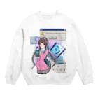 curethomasのvaporwave Crew Neck Sweatshirt