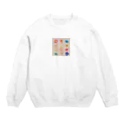 星のこどもたちのはーちゃんズ Crew Neck Sweatshirt