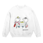 イラストレーター/津野田千里のふたり Crew Neck Sweatshirt