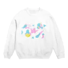 Yakosaのたこさういんな〜 Crew Neck Sweatshirt