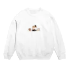 free_bat24の癒し隊 soppo Crew Neck Sweatshirt