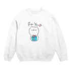 kuraokurakoのねこころこ。 Crew Neck Sweatshirt