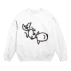 かずたけのジョー　甘える Crew Neck Sweatshirt