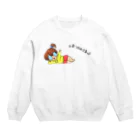 もーたんのおつかれサマー Crew Neck Sweatshirt