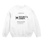 memetamの1997BABY's Crew Neck Sweatshirt