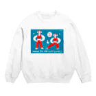 YA MARKETのHow to do side lunges Crew Neck Sweatshirt