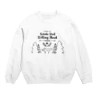 ponieのLittle Red Riding Hood Crew Neck Sweatshirt