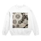 NSASのモノクロ〜space〜 Crew Neck Sweatshirt