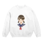 よしみのセーラー服 Crew Neck Sweatshirt