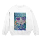 みそしるのクレマチス Crew Neck Sweatshirt