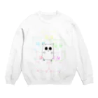 ザコ魔王の歯ムスター(虚無) Crew Neck Sweatshirt