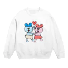 【Yuwiiの店】ゆぅぅぃーのねんたん&ねみこちゃん Crew Neck Sweatshirt