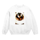 gonta123のおやつの時間 Crew Neck Sweatshirt