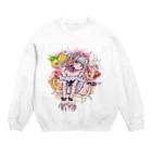 赤ZUKINのスイーツ Crew Neck Sweatshirt