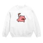 まいにちめんだこのお店の手羽先の舞 Crew Neck Sweatshirt