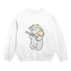 なもみはぎ丸のくまたぎ Crew Neck Sweatshirt