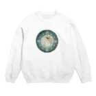 NATSUKO MOSAICのモザイクアート*オウム貝 Crew Neck Sweatshirt