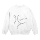 愉快なエノキルームのなのぷしゃん Crew Neck Sweatshirt