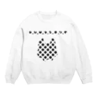 やとりえ-yatorie-のHACHIWARECAT Crew Neck Sweatshirt