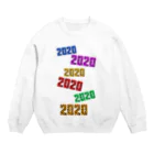 Hi-Bo©️の熱い2020　ヒョウ柄 Crew Neck Sweatshirt