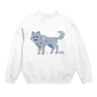 骨犬工房の換毛期の犬ver2 Crew Neck Sweatshirt