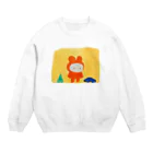 おぼえたてのモエのヨモ星の人々 Crew Neck Sweatshirt