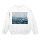 ユーサクのWater is the root of everything Crew Neck Sweatshirt