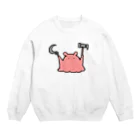 まいにちめんだこのお店の思想に癖のあるメンダコ Crew Neck Sweatshirt