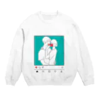 あうんのMorning in the Mirror3insta Crew Neck Sweatshirt